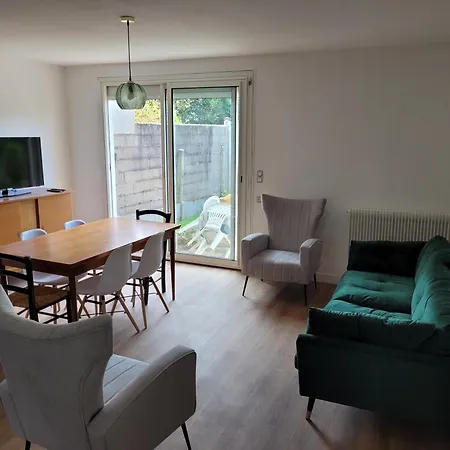 Maison Jardin 4 Parking Gratuit Angers